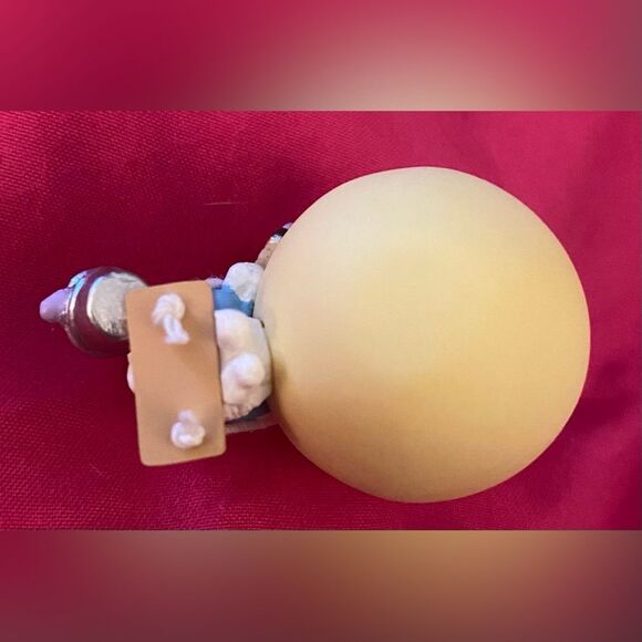 Easter Hallmark Keepsake Ornament 1992 Eggspert Painter Bunny Painting Egg - Picture 6 of 7